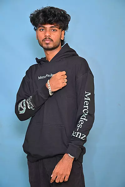 PREMIUM COTTON HOODIE BLACK