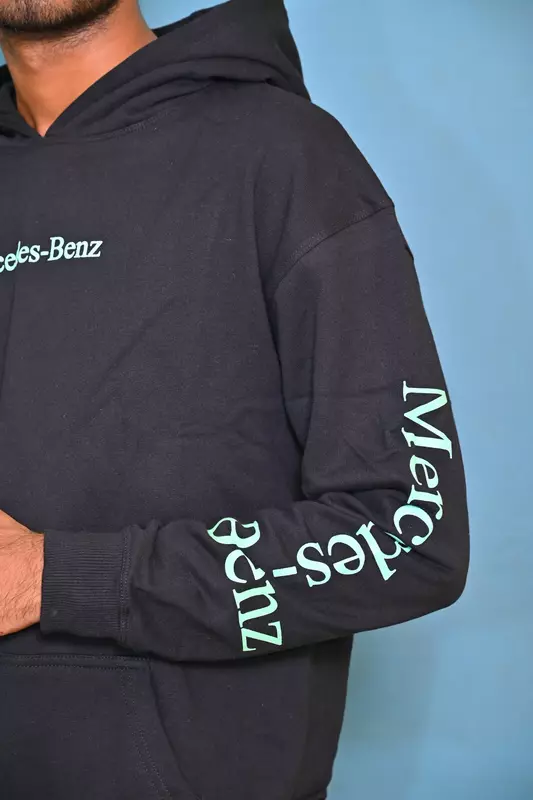 PREMIUM COTTON HOODIE BLACK