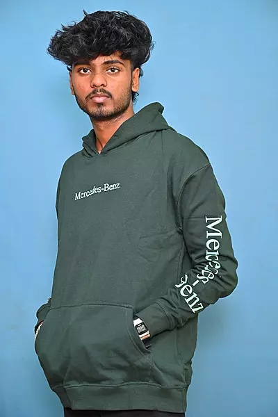 PREMIUM COTTON HOODIE FOREST GREEN