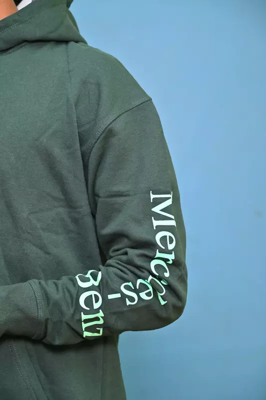 PREMIUM COTTON HOODIE FOREST GREEN