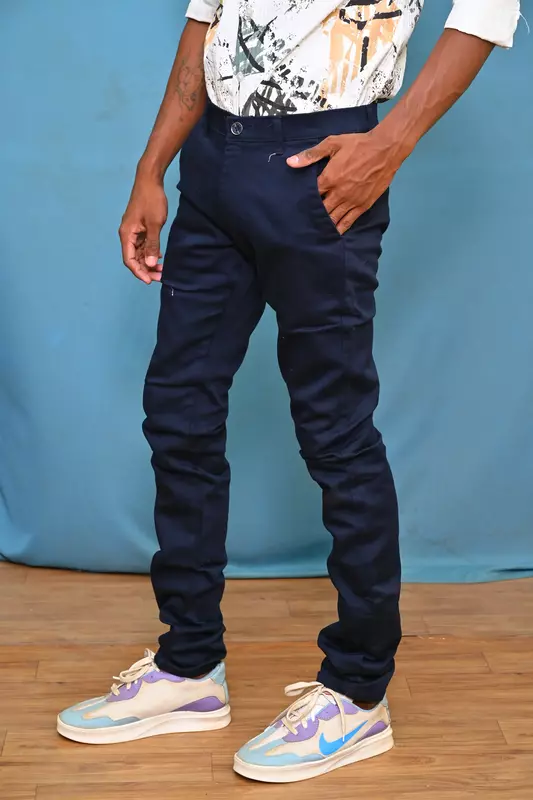 PREMIUM COTTON PANT NAVY BLUE