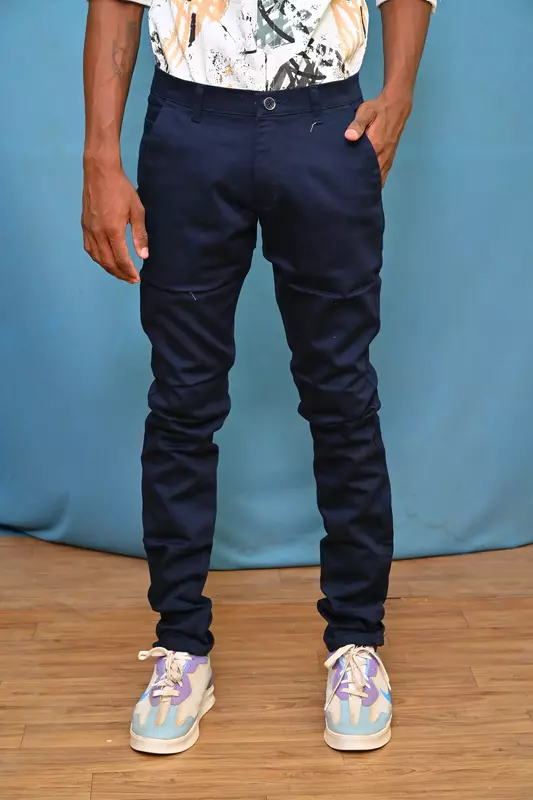 PREMIUM COTTON PANT NAVY BLUE
