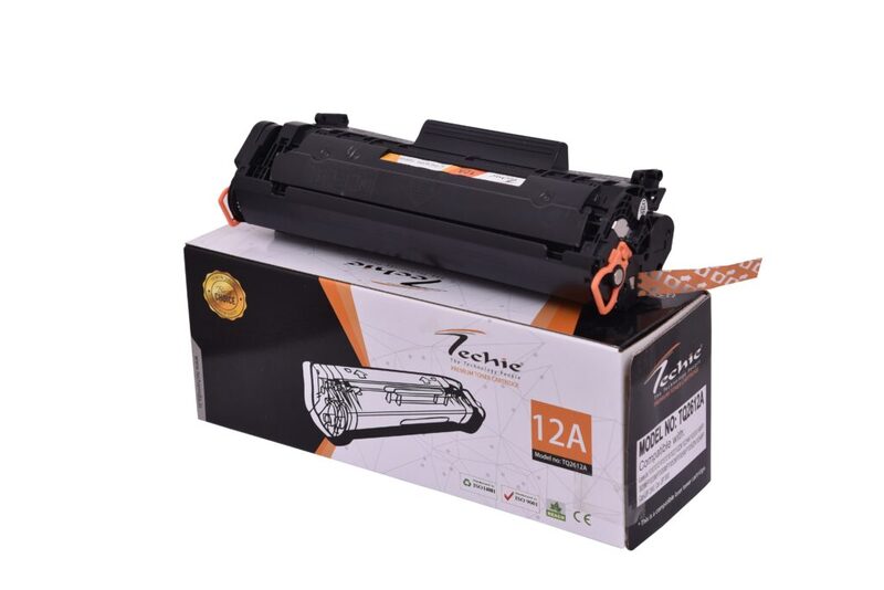 Techie 12A Toner for HP 1010 & M1005MFP – High-Quality Black Cartridge