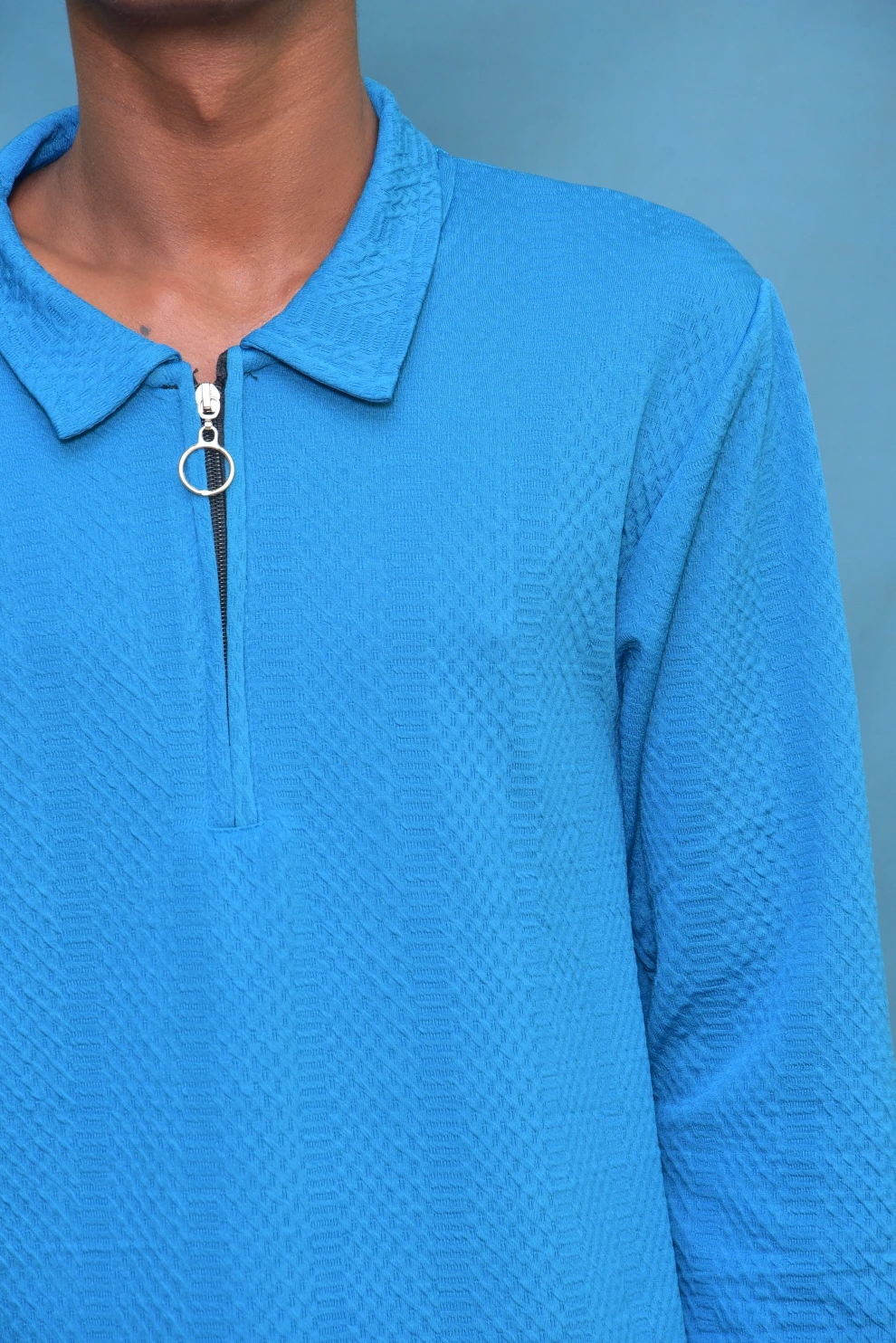 KOREAN ZIPPER TSHIRT1