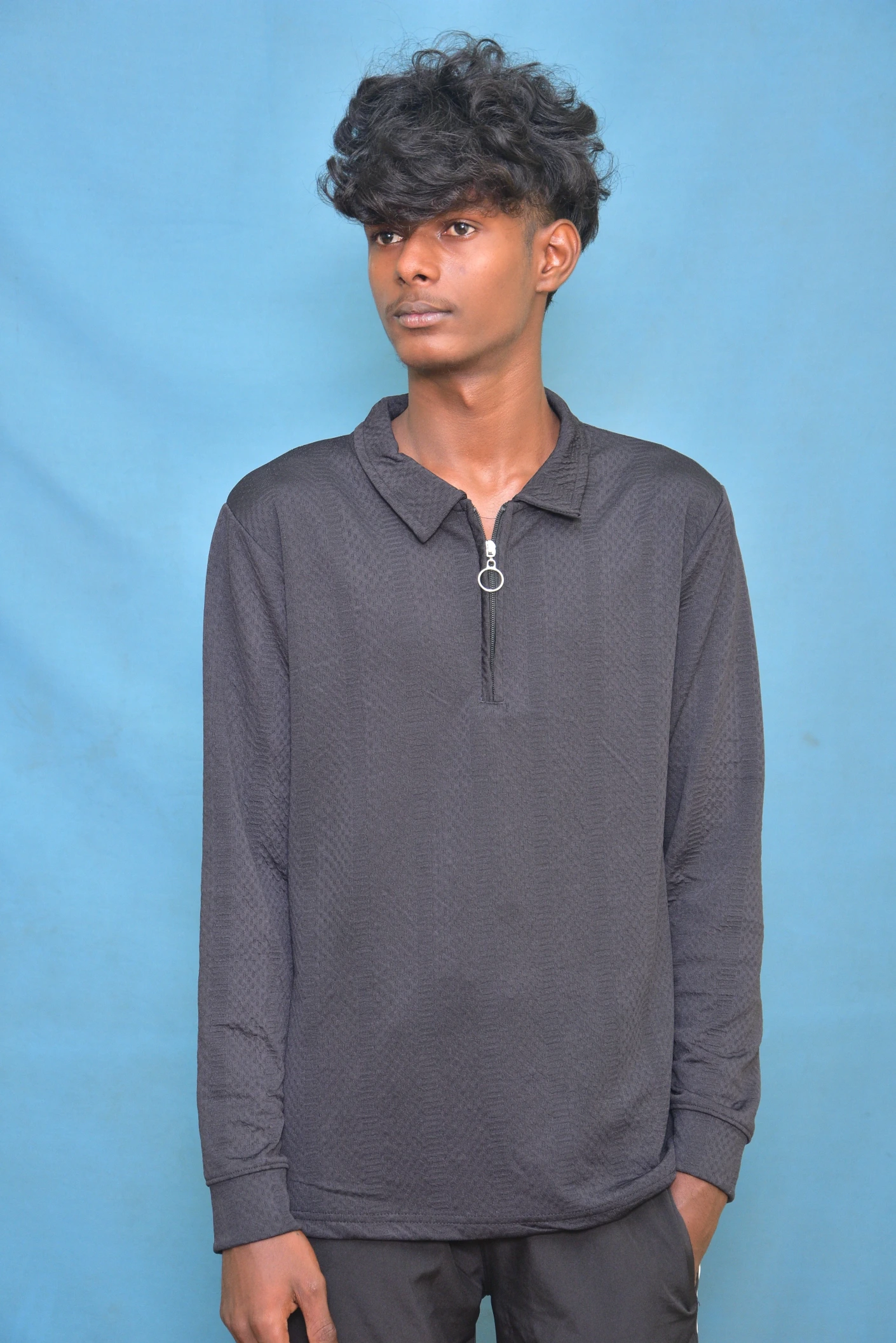 KOREAN ZIPPER TSHIRT2