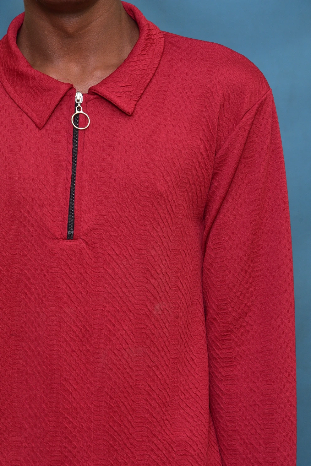 KOREAN ZIPPER TSHIRT4