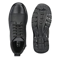 VPSC Pure Leather Ankle Police Boot With Zip Boots For Men (Model- Rockey)