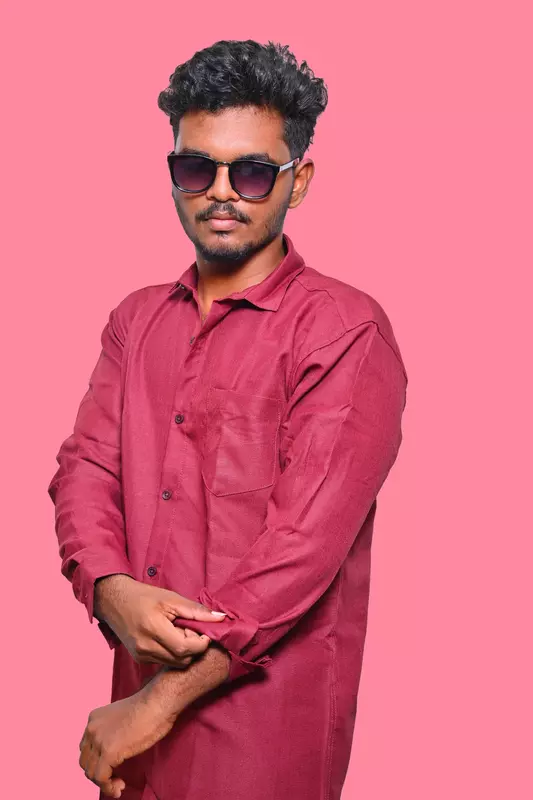 PLAIN SHIRT MAROON