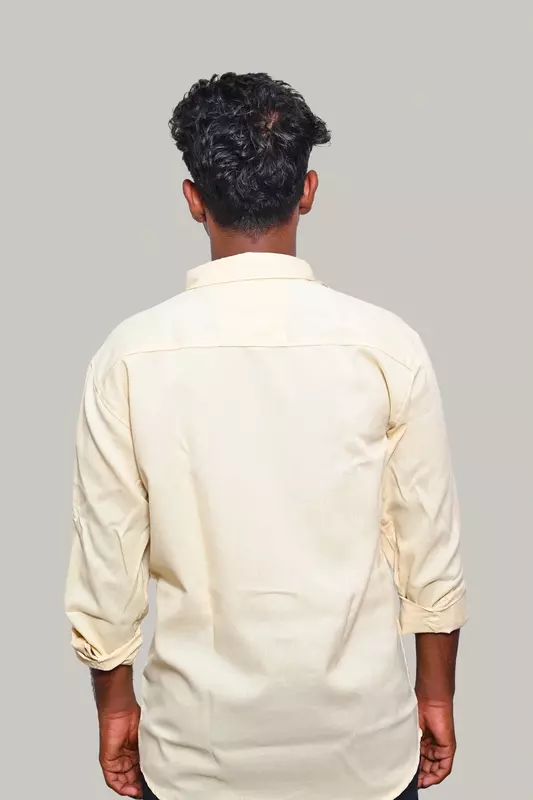 PLAIN SHIRT LEMON YELLOW