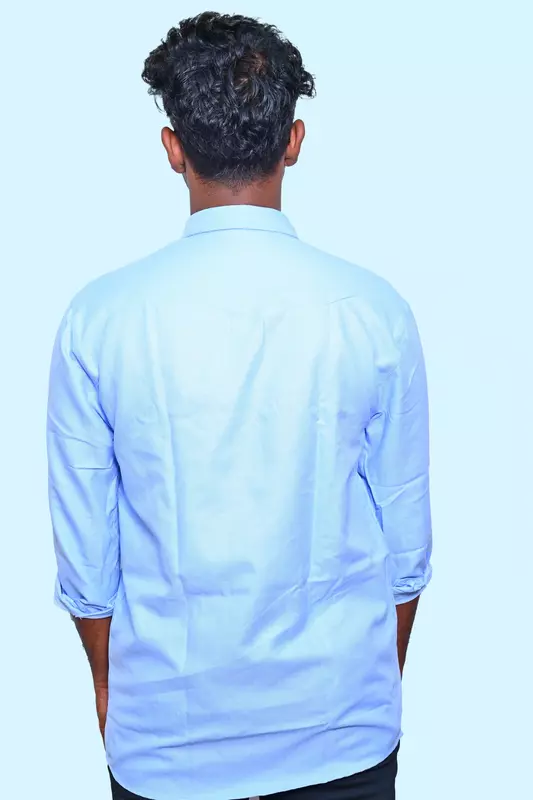 PLAIN SHIRT SKYBLUE