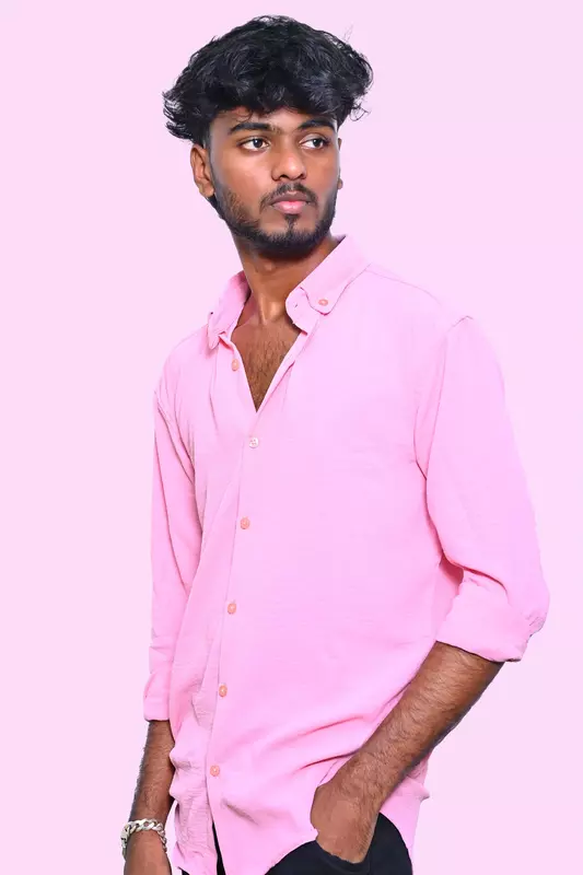 PLAIN SHIRT PINK