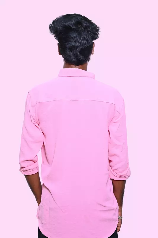 PLAIN SHIRT PINK