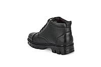 Pure Leather Ankle Police Boots For Men (Model-Hi-Tech)