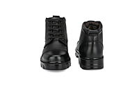Pure Leather Ankle Police Boots For Men (Model-Hi-Tech)