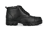 VPSC Pure Leather Ankle Police Boot with Zip Boots For Men (Model-  Hi-Tech-ZIP)