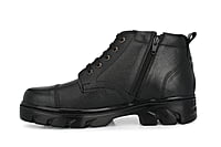 VPSC Pure Leather Ankle Police Boot with Zip Boots For Men (Model-  Hi-Tech-ZIP)