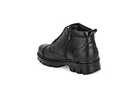 VPSC Pure Leather Ankle Police Boot with Zip Boots For Men (Model-  Hi-Tech-ZIP)