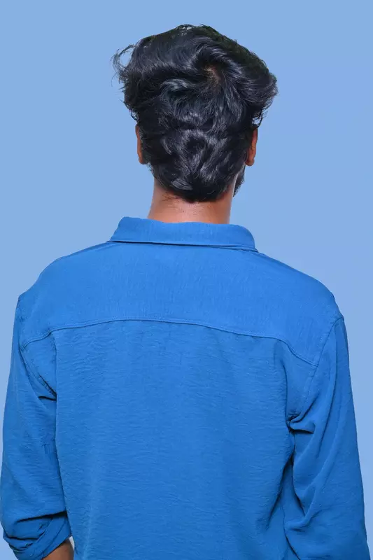 PLAIN SHIRT ROYAL BLUE