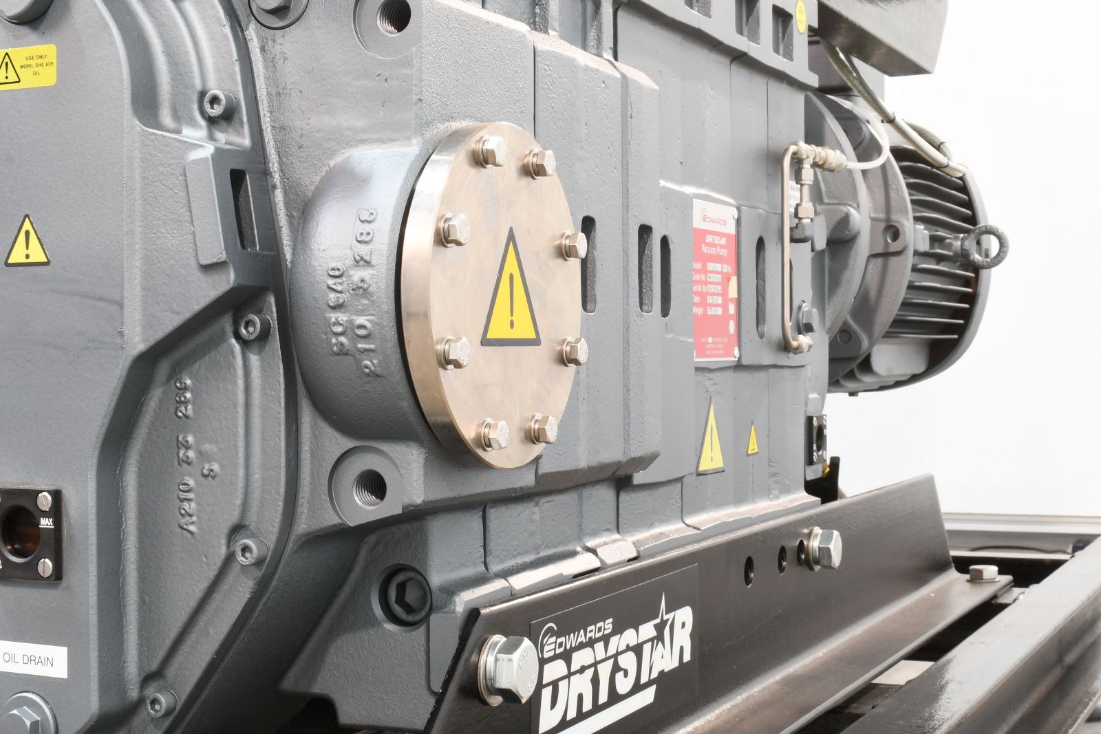 EDWARDS NRB484000, GV600/EH4200, DRYSTAR vacuum pumping system, SN:086055913
