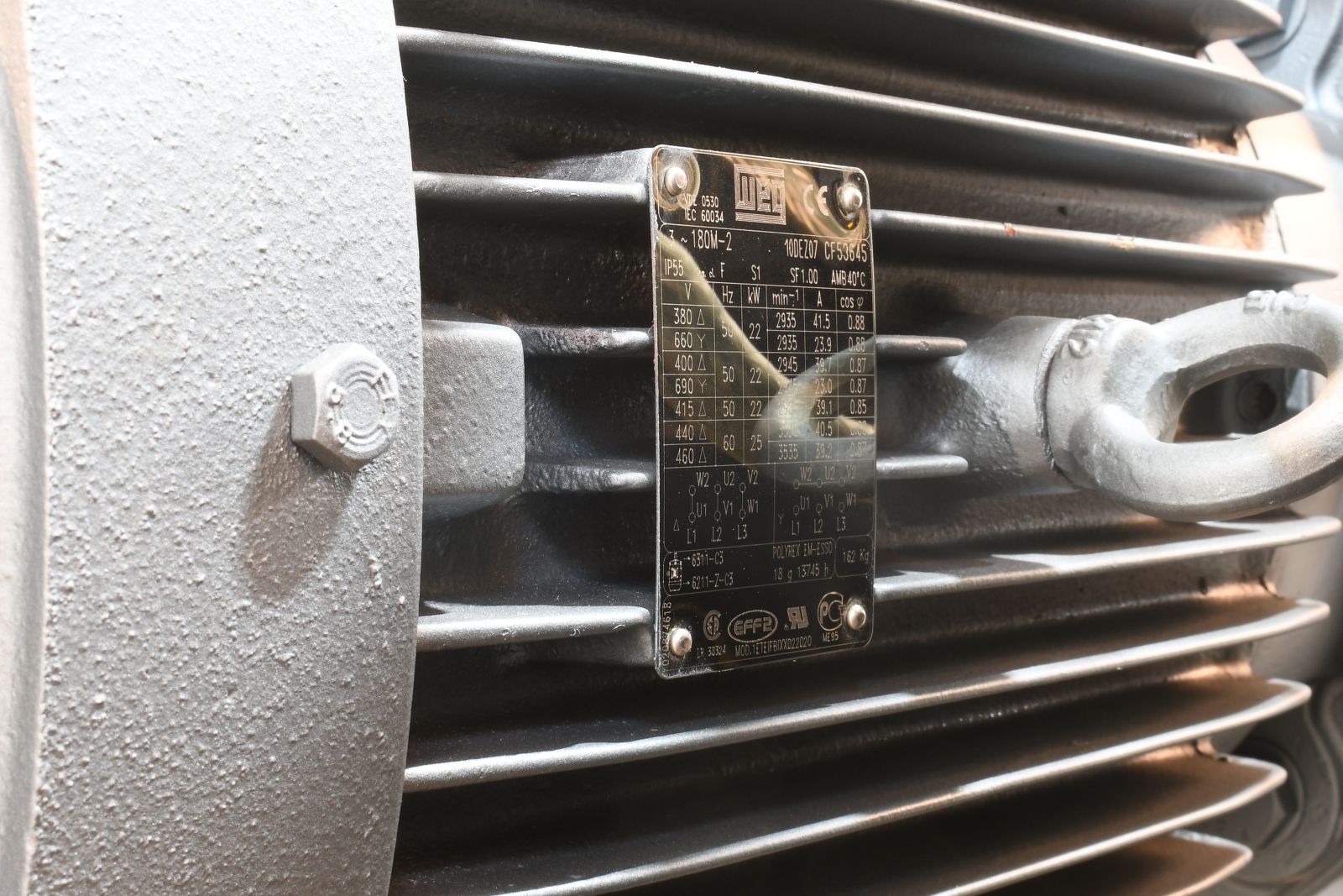 EDWARDS NRB484000, GV600/EH4200, DRYSTAR vacuum pumping system, SN:086055913