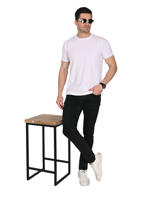 Cotton Terry Tee White