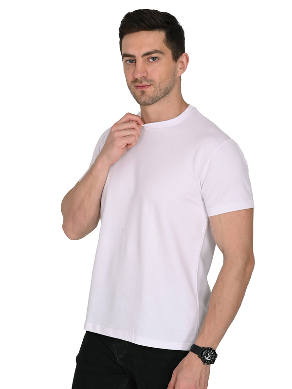 Cotton Terry Tee White