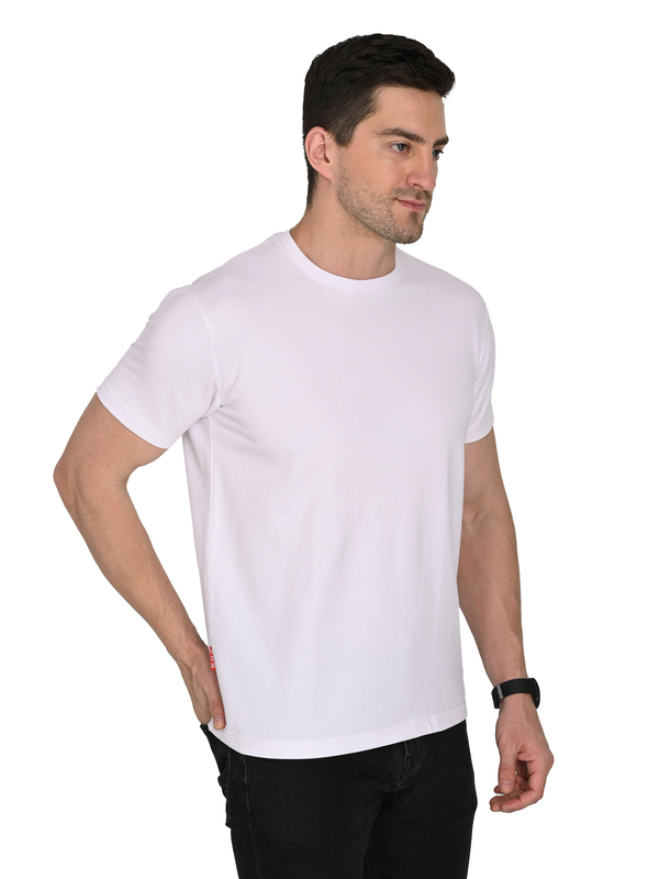 Cotton Terry Tee White