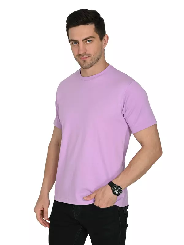 Cotton Jersey Tee Lavender