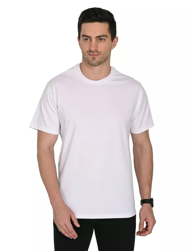 Cotton Jersey Tee White
