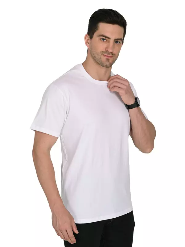 Cotton Jersey Tee White