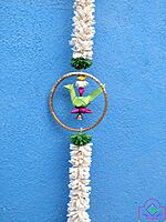 Lily Garland with Bell Parrot in Ring Lily Garland with Bell Parrot in Ring