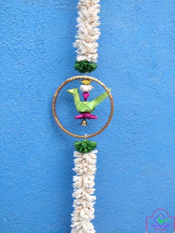 Lily Garland with Bell Parrot in Ring Lily Garland with Bell Parrot in Ring