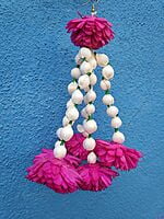 Reusable Marigold & Jasmine Flower Bunches Reusable Marigold & Jasmine Flower Bunches