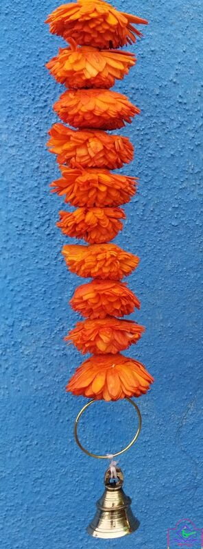Marigold with Ring and Brass Bell