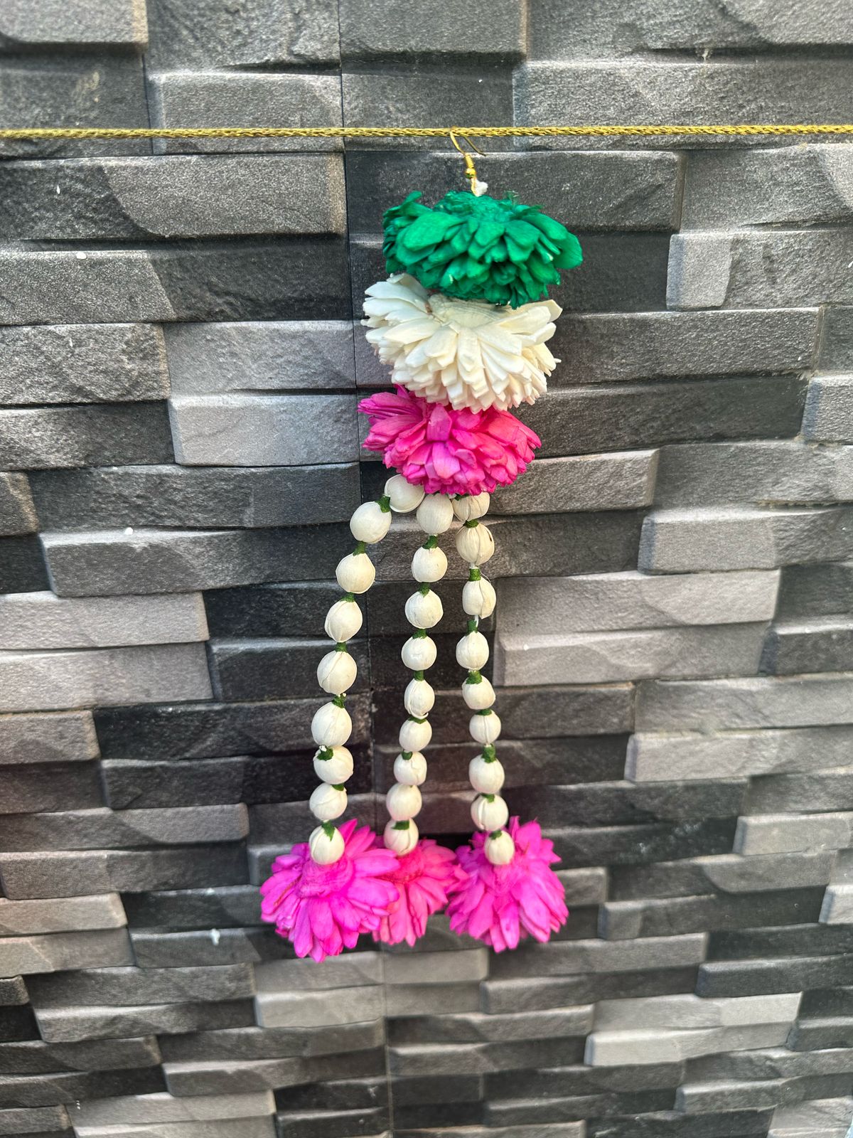 Marigold sola bud hangings Marigold sola bud hangings