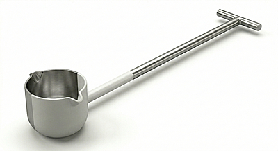 DynaPour DTDPCOD410RBWH SS Pouring Cup 10 kg. Capacity with 2100mm SS Handle