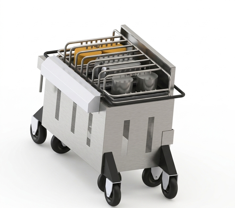 DynaSoak SS Portable Die Preheating Oven with Trolley