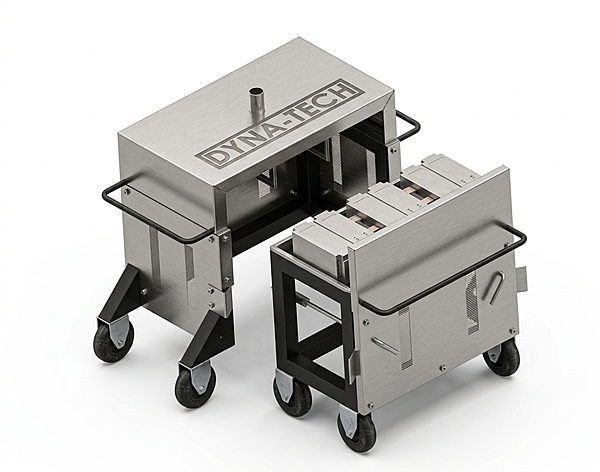 DynaSoak SS Portable Die Preheating Oven with Trolley