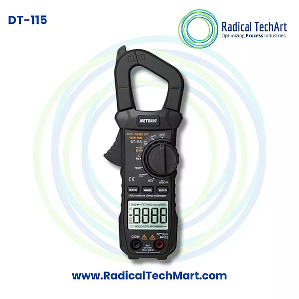Metravi DT-115 Digital TRMS AC Clamp Meter