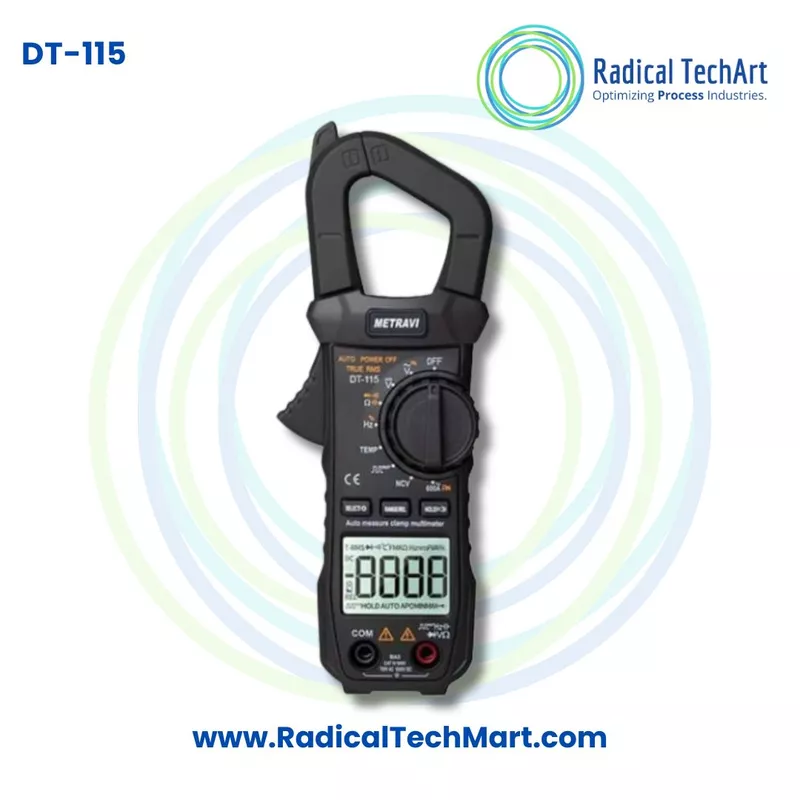 Metravi DT-115 Digital TRMS AC Clamp Meter