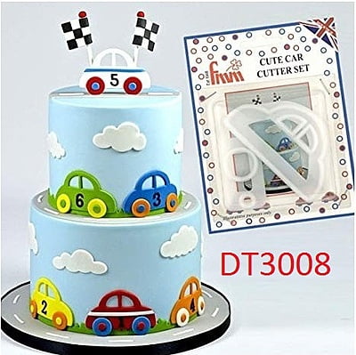 Plastic Cookie Cutter Set Various Designs Series 150