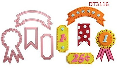 Plastic Cookie Cutter Set Various Designs Series 150