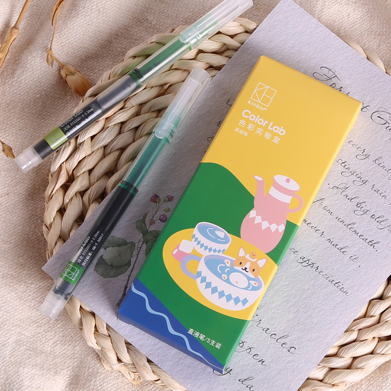 Kinbor Multicolor Rollerball Pen Tea Party