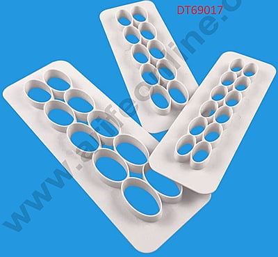 Plastic Cookie Cutter Set Various Designs Series 150