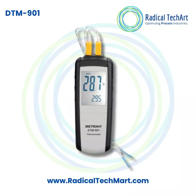 Metravi DTM-901 Dual Input Digital Thermometer