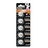Duracell Specialty CR2016 Lithium Coin Battery 3V, Pack of 5 Suitable for use in keyfobs, Scales, wearables and Medical Devices