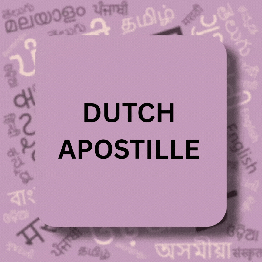 Dutch Apostille Dutch Apostille