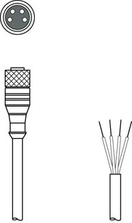 Leuze KD-U-M8-4A-V1-020