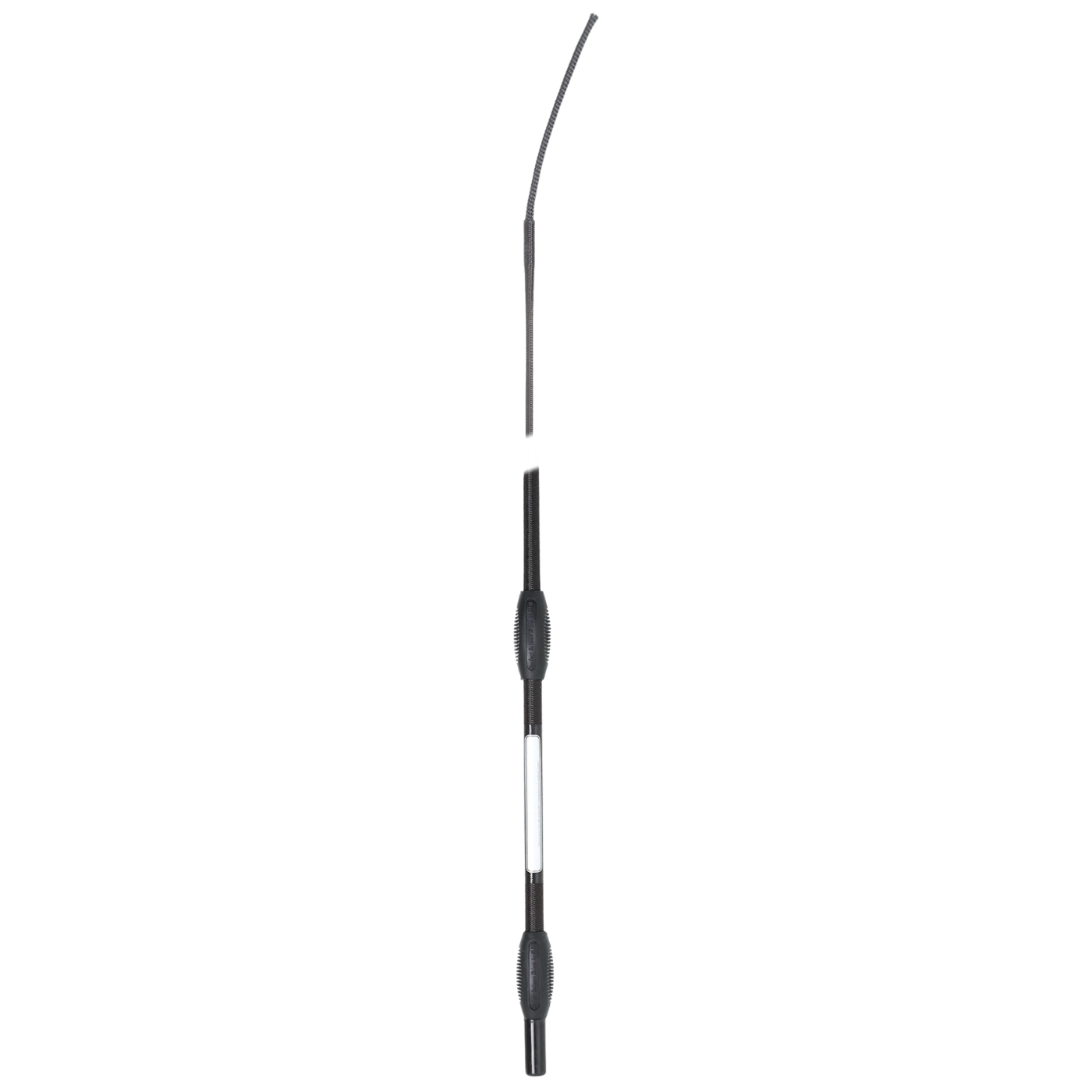 Fleck Dressage Whips - Balance Whip, Soft Rubber Balance Handle - Black - 110cm
