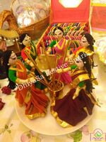 Haldi Doll Set